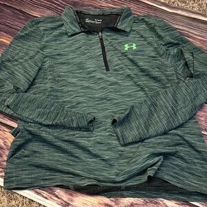 Under Armour Green Quarter Zip Pullover